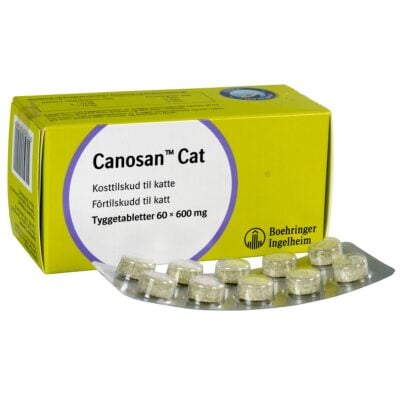 Led Canosan til kat og små hunde 60 x 600 mg
